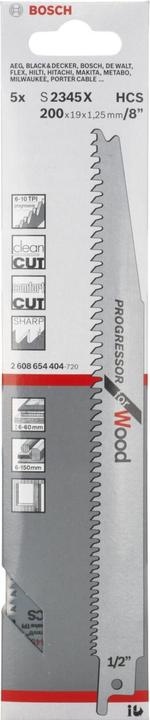 Immagine prodotto Bosch Professional Zubehör Lama per sega universale S 2345 X