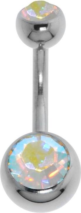 Image du produit Bijouteria Piercing nombril (Titane, Cristallin)