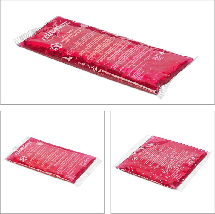Produktbild Relaxdays Pinke Kühlpads (1 x, 160 g)