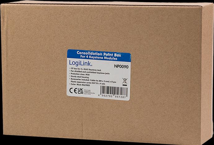 Produktbild LogiLink Consolidation Point Box (CP) (Netzwerk Zubehör)