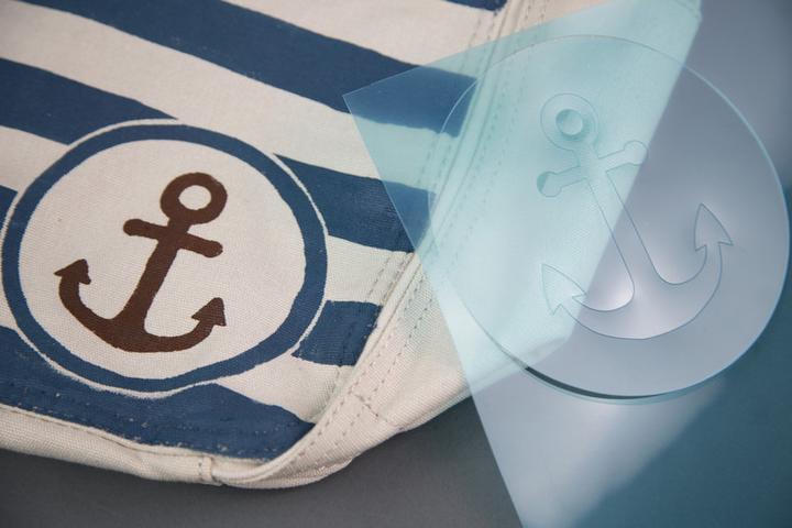 Actual product image Silhouette Stencil material