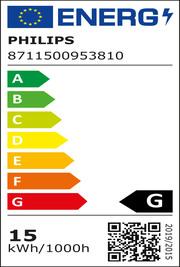 Energie-Label Philips Master TL-D Super 80 (G13, 14.20 W, 806 lm, 1 x, B)