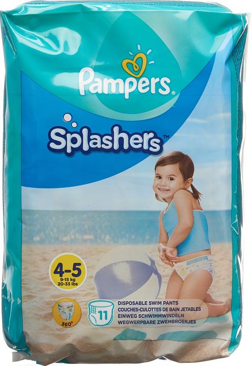 Actual product image Pampers Splashers (Size 5, Size 4, Pack, 11 Piece)