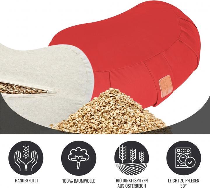 Produktbild Gorilla Sports Yoga Halbmondkissen (19 cm)