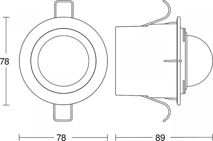 Actual product image Steinel Ceiling motion detector 360 degrees (4 m)