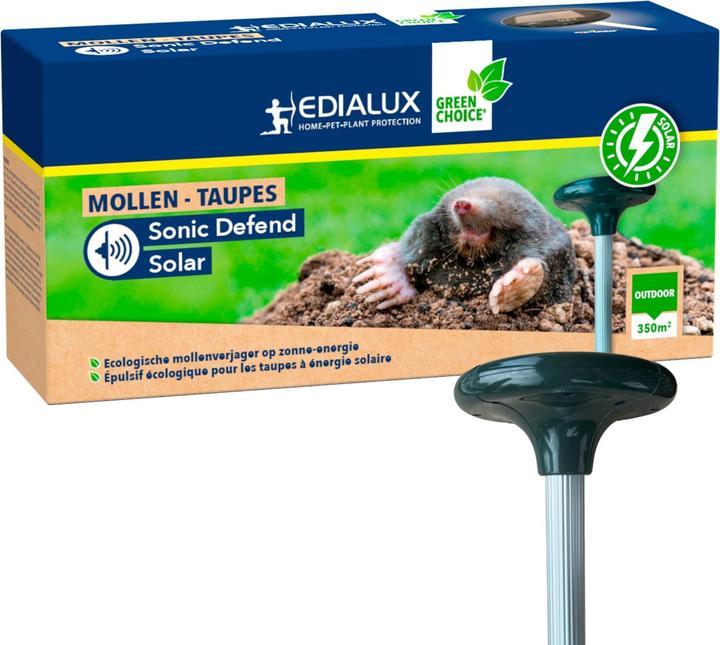 Edialux Sonic Defend - Taupe, Solaire, max. 350m ?