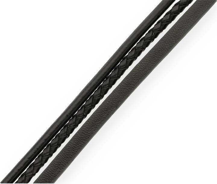 Immagine prodotto Phebus Men's Classic (21.50 cm, Acciaio inox/pelle)