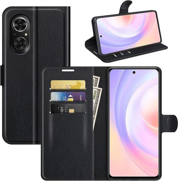 Actual product image MU Classic Litchi Leather Bookcover Series (Huawei Nova 9 SE)