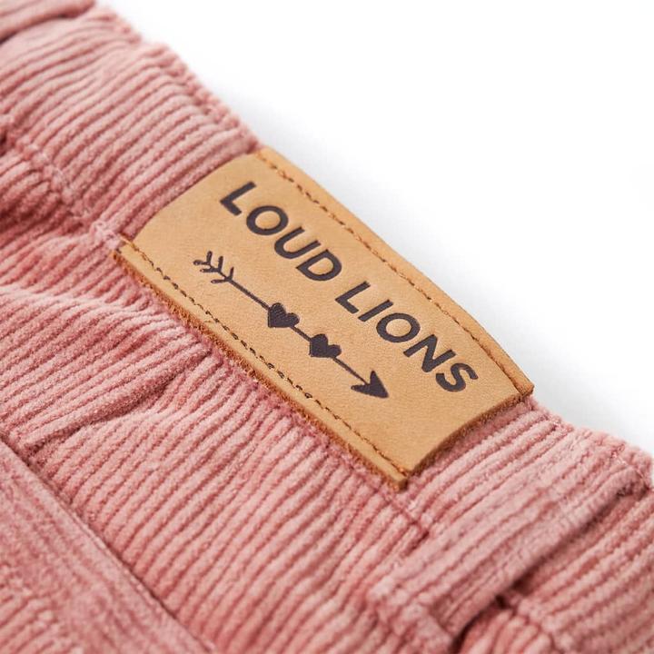 Immagine prodotto VidaXL Pantaloni da bambino in velluto a coste rosa antico 140,Materiale: 90 % cotone. 8 (140)