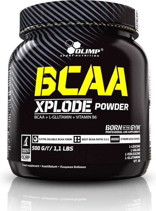 Actual product image Olimp Sport Nutrition BCAA Xplode (500g can) (1 Piece, Powder, 500 g)