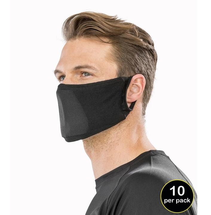 Produktbild Result Mundund Nasenschutzmaske Antibakteriell (10erPack) (10 x)