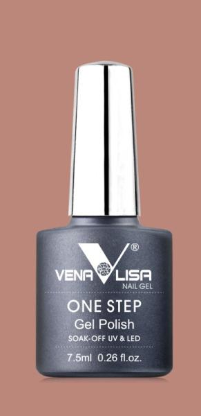 Actual product image Venalisa 3 in 1 Gel Varnish Brown UV/LED (Brown, UV gel varnish)