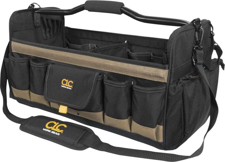 CLC Work Gear Hultafors CLC Werkzeugtasche, gross 510x280x280 mm, Metallstange als Griff, 27 Einstecktaschen (27 Teile)