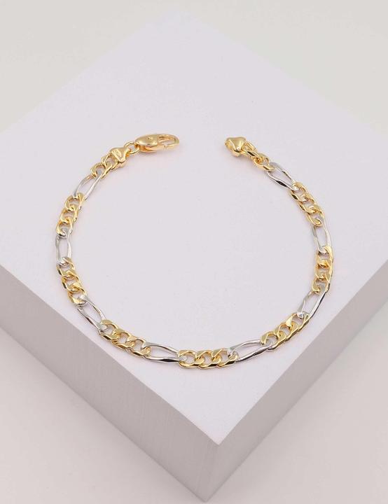 Image du produit Muau Figaro (19 cm, 750, Or blanc, Or jaune 18 carats)