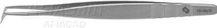 Image du produit Staleks Professional tweezers for artificial eyelash Expert 40 Type 2 (Pinces à cils professionnelles)