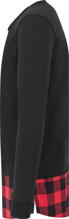 Actual product image Urban Classics Long Flanell Bottom Open Edge Crewneck (M)