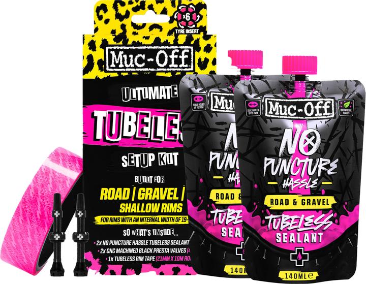 Actual product image Muc-Off Ultimate Tubeless Kit - Road 44mm