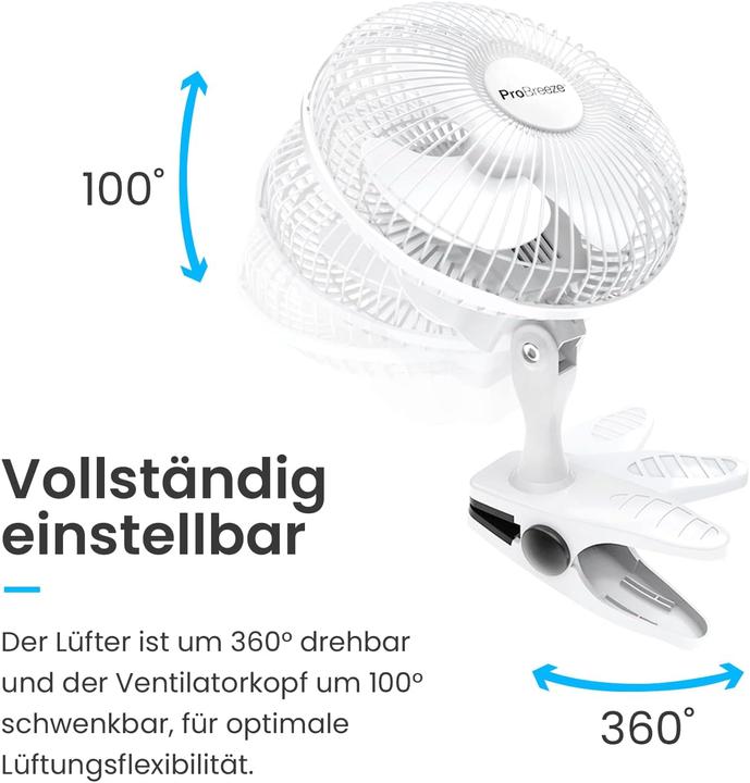 Produktbild Breeze Mini Ventilator ‎PB-01 (48 dB)