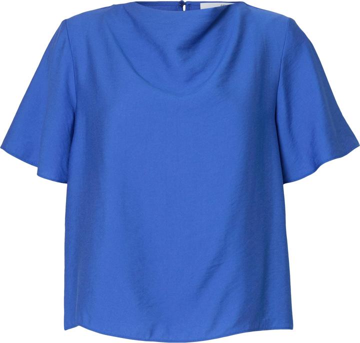 Selected Femme Viskosemix Oberteil mit kurzen Ärmeln