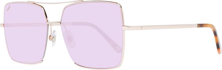 Actual product image WEB Unisex Adults We0210 33e 57 Glasses Frame, Gold Oro-, 57.0