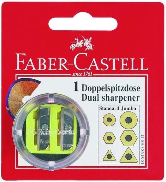 Immagine prodotto Magni Faber Castell 185498 Temperino doppio "Blister" rotondo