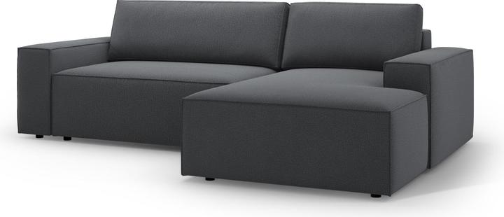 Actual product image Micadoni Right Corner Sofa With Bed Function And Box, "Jodie", 3 Seats, 246x151x86 Made in Europe (Corner sofa)