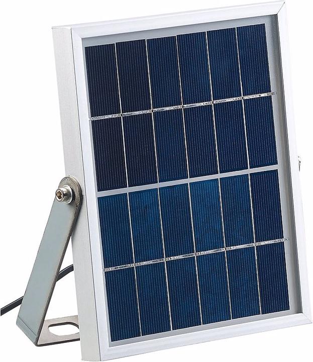 Actual product image Luminea Outdoor Solar LED Floodlight with Remote Control & Timer (IP65)