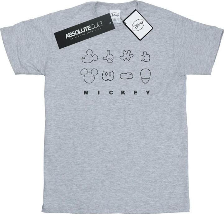 Disney Mickey Mouse Deconstructed TShirt