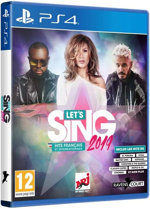 Productafbeelding Ravenscourt Let's Sing 2019 Franse en internationale hits (PS4, FR)