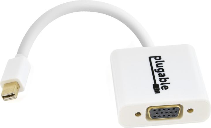 Actual product image Plugable Mini DP (TBT 2) to VGA Adapter (VGA, Mini DP)