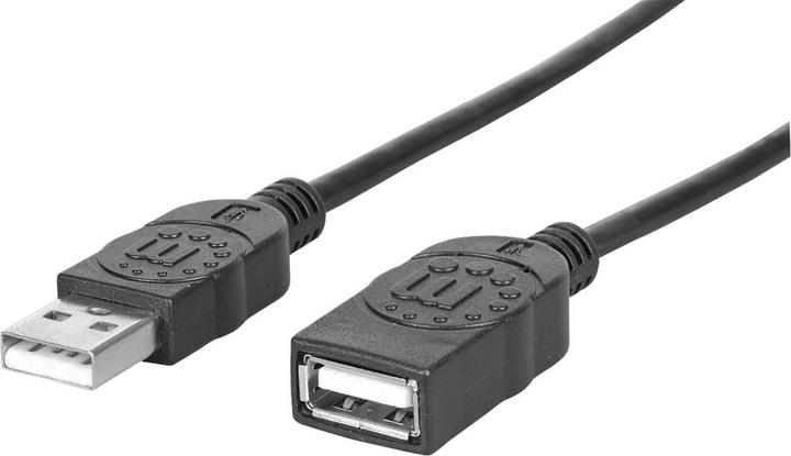 Actual product image Manhattan USB A — USB A (1 m, USB 2.0)