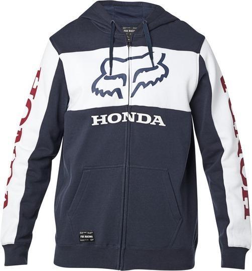 Fox Hoody 21 Honda Zip Nvy/Wht S (S)
