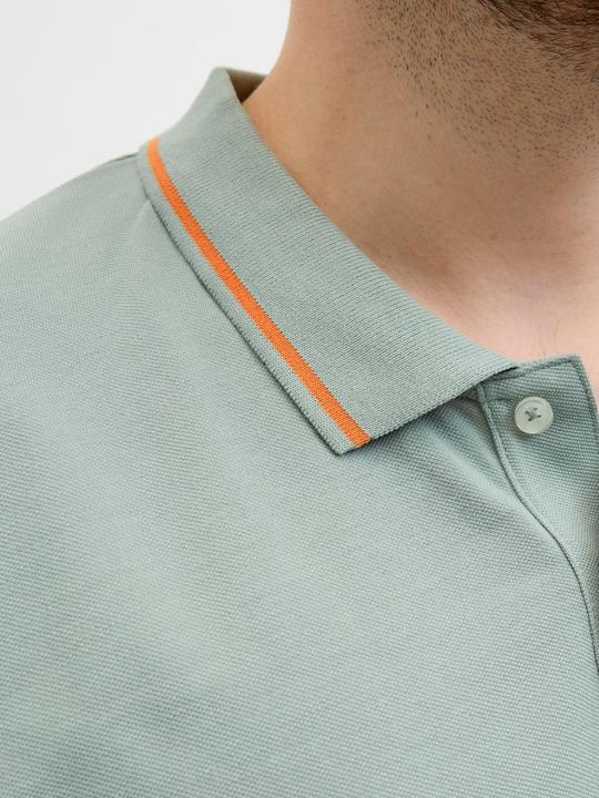 Produktbild Jack & Jones Plus Size Gedruckt Poloshirt Poloshirt (5XL)