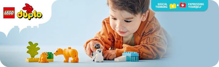 Produktbild LEGO Wildtier-Familien: Pinguine und Löwen (10442)