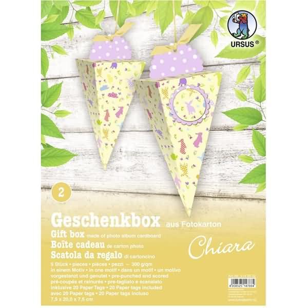 Produktbild Ursus 5 Geschenkboxen Chiara.514-00-02 (Geschenkbox, 5 x)