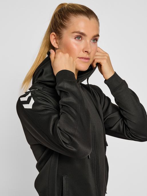 Actual product image hummel Hmlcore Xk Poly Zip Hood Sweat Woma (XS)