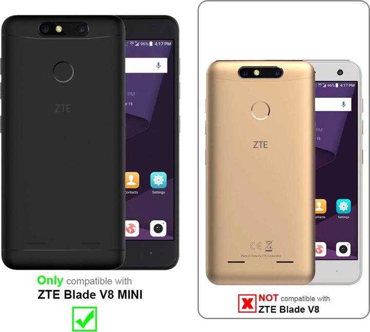 Immagine prodotto Cadorabo Copertura metallica opaca in TPU (ZTE Blade V8 Mini)