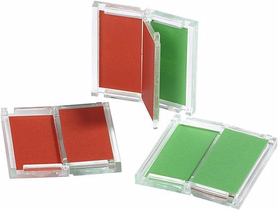 Actual product image Moedel Universal vacant/occupied display, HxW 46 x 46 mm, red and green.