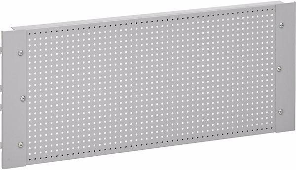 Produktbild Aldipro Systems Lochblechrückwand, mit 10-teiligem Hakenset, für Packtische mit Breite 900 mm