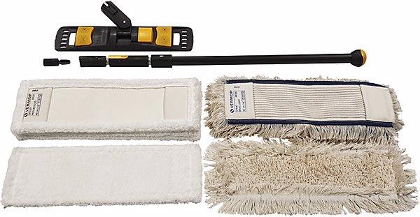 Actual product image Vermop SCANDIC X cleaning set, telescopic handle 800 - 1710 mm with holder, incl. 10 (10 pcs.)