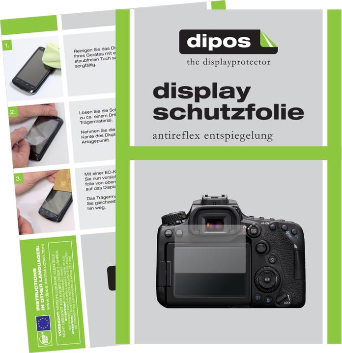 Image du produit Dipos Film de Protection d’écran Anti-reflet (Protecteur d'écran, EOS 90D)