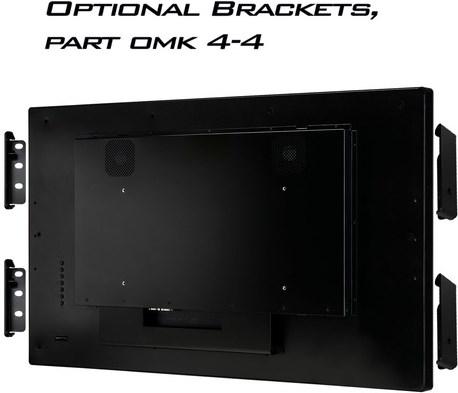 Actual product image iiyama OMK4-4 - Mounting component (4 brackets) - for LCD display - screen size: (32.01")
