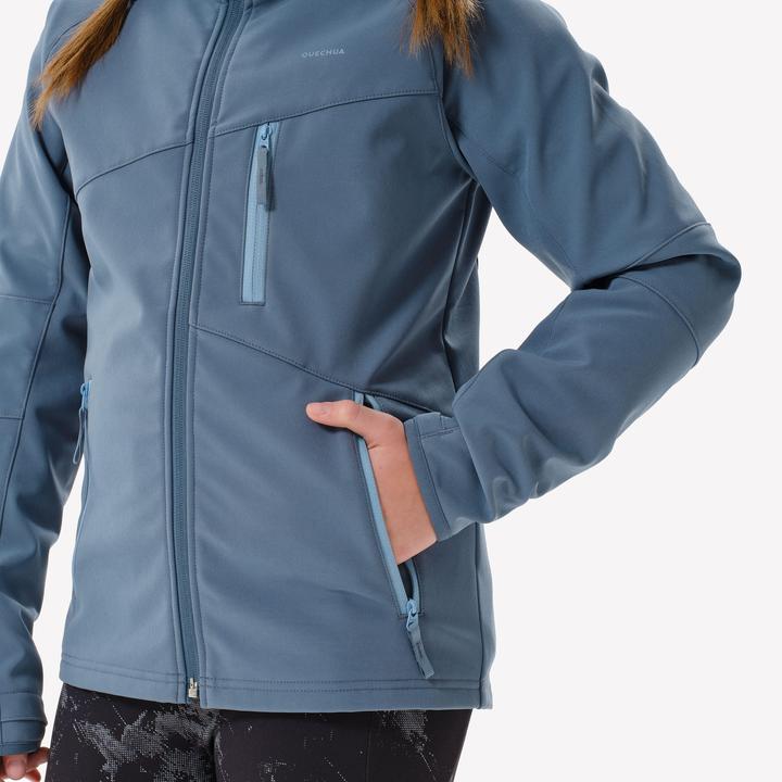 Actual product image Quechua Kids' Hiking Softshell Jacket MH900 TW - 7-15 YEARS