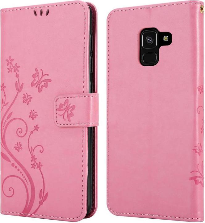Image du produit Cadorabo Pochette Flower Book (Samsung Galaxy A8 (2018))