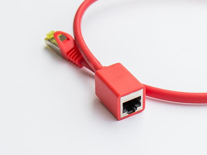 Immagine prodotto Good Connections Prolunga del cavo patch RJ45 con cavo grezzo Cat.7 e protezione del capocorda a scatto (RNS®) (S/FTP, CAT7, 2 m)