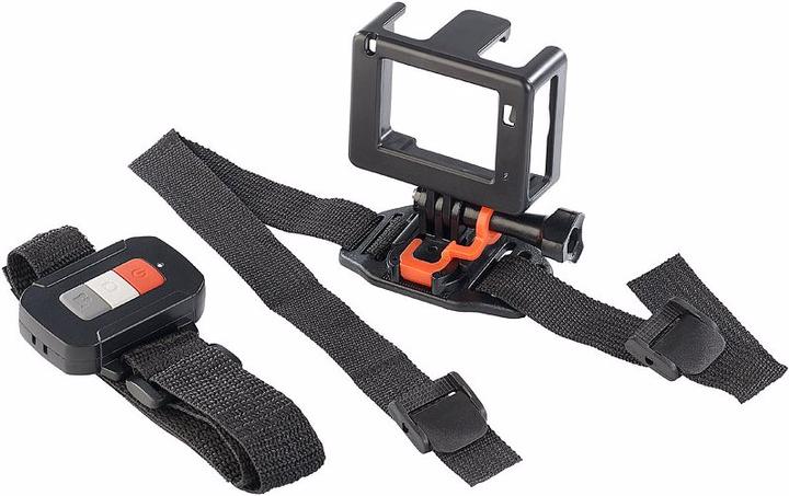 Produktbild Somikon Full-HD-Action-Cam Farb-Display und Fernbedienung (30p, Full HD, WLAN)