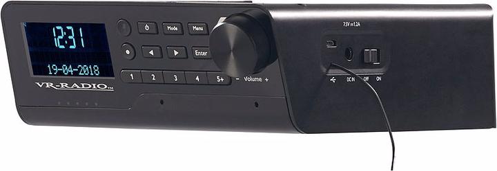 Produktbild VR-Radio Unterbau-WLAN-Küchenradio mit Amazon Alexa (FM, DAB+, WLAN, Bluetooth)