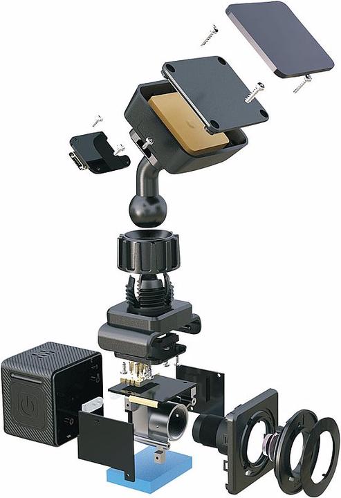 Produktbild NavGear WiFi-Mini-Dashcam (WLAN, Beschleunigungssensor, Full HD)