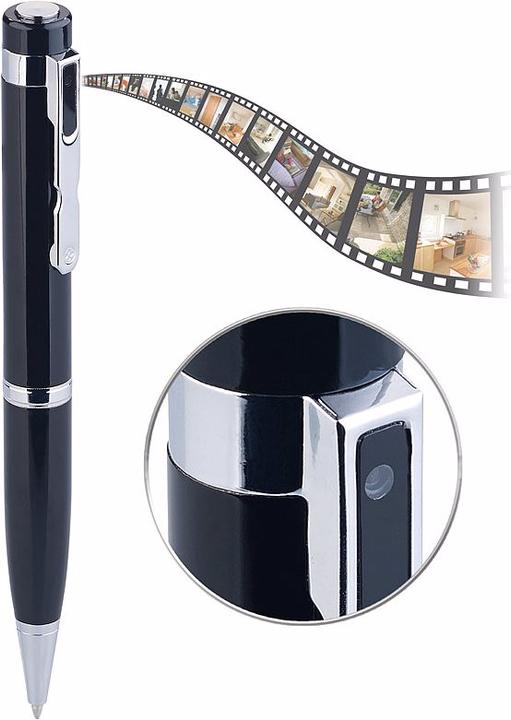Produktbild Somikon Kugelschreiber-Videokamera mit Mine und Foto-Funktion (1 Stk.)