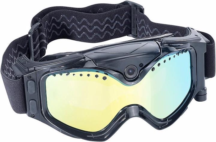 Produktbild Somikon Premium Skibrille mit integrierter HD-Action-Cam (30p, HD)